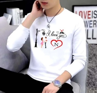 RCS Fashion Typography Men Round Neck White T-Shirt