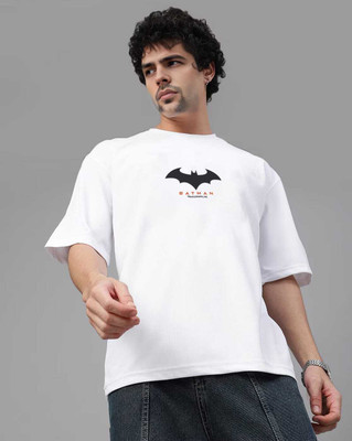 NOTSOFIT Typography Men Round Neck White T-Shirt