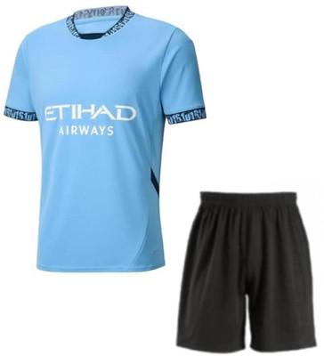 Smv Printed Men Round Neck Blue T-Shirt