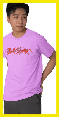 Streetfluencer Printed Men Round Neck Purple T-Shirt