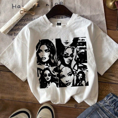 Tee culture store Graphic Print, Typography Women Round Neck White T-Shirt