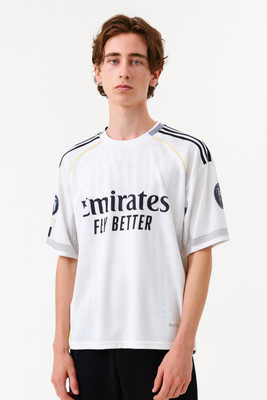 yclothy Printed Men Round Neck White T-Shirt