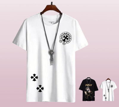 stylesmyth Graphic Print Men Round Neck Multicolor T-Shirt
