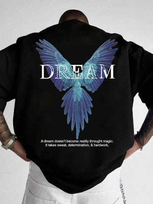 Smosh Printed Men Round Neck Black T-Shirt