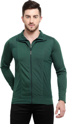 Adorbs Trend Solid Men Polo Neck White T-Shirt