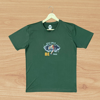 DEVARSH ENTERPRISES Printed Men Round Neck Multicolor T-Shirt