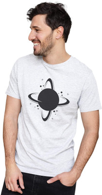 KRYONIX Solid Men Round Neck White T-Shirt