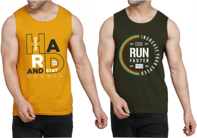 Restore Graphic Print Men Round Neck Multicolor T-Shirt