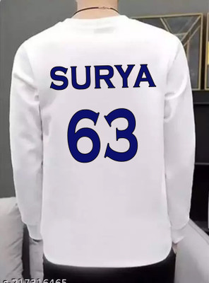 SR Fashion Printed, Typography Men Round Neck White T-Shirt