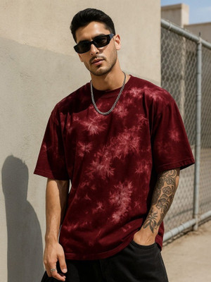 Veirdo Tie & Dye Men Round Neck Multicolor T-Shirt