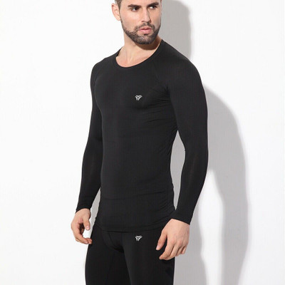 unbeatable Solid Men Round Neck Black T-Shirt