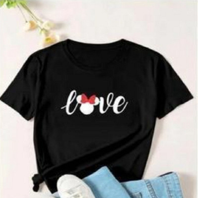 TARSHI Printed Women Round Neck Multicolor T-Shirt