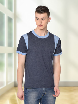 UNICUS APPAREL Colorblock Men Round Neck Multicolor T-Shirt