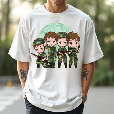 BLOSSOMTRADER Graphic Print Men Round Neck Black T-Shirt