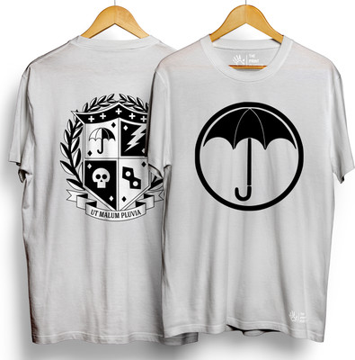 THE PRINT PLATTER Graphic Print Men Round Neck White T-Shirt
