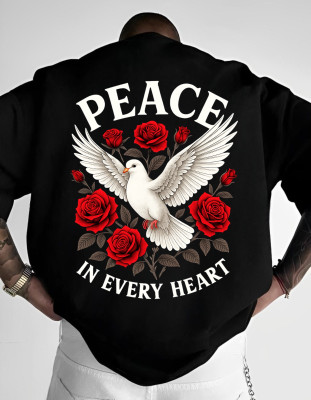 CLOFLIX Graphic Print Men Round Neck Black T-Shirt