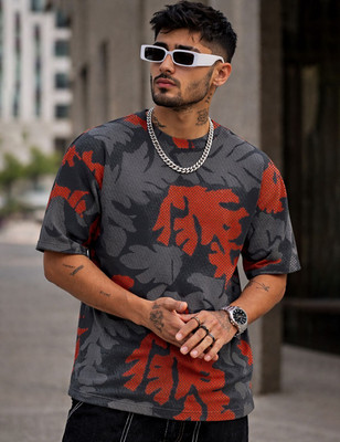 Force Printed Men Round Neck Multicolor T-Shirt