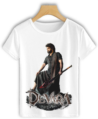 HamsaMART.com Printed, Typography Men Round Neck White T-Shirt