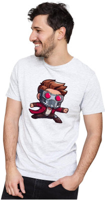 NOIDAPRINT Graphic Print Men Round Neck Multicolor T-Shirt
