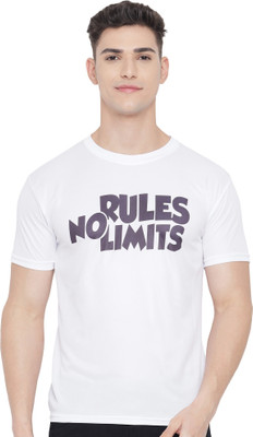 InkTees Printed Men Round Neck White T-Shirt