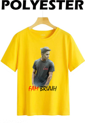 Tee Gallery Printed Men Round Neck White T-Shirt