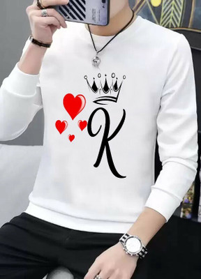 GPGARMENTSS Solid Men Round Neck Silver T-Shirt
