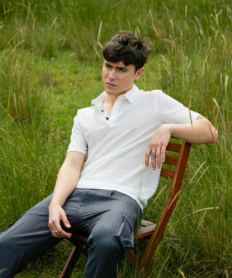 CAMPUS SUTRA Solid Men Polo Neck White T-Shirt