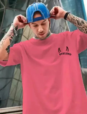 Stelino Printed Men Round Neck Multicolor T-Shirt