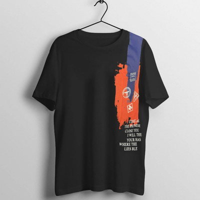 Try This Solid Men Round Neck Multicolor T-Shirt