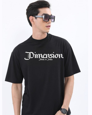 Royal stance Printed Men Round Neck Black T-Shirt