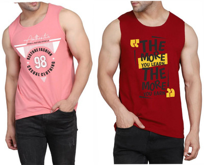 Restore Printed Men Scoop Neck Multicolor T-Shirt