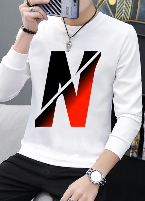 IWF Printed Men Round Neck Multicolor T-Shirt