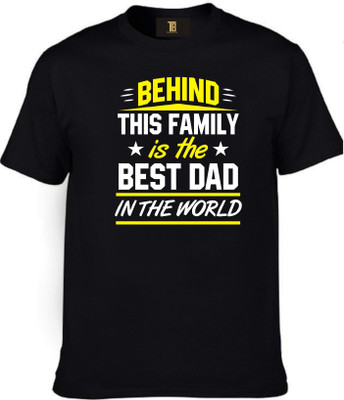 Trendifyteez Printed Men Round Neck Black T-Shirt