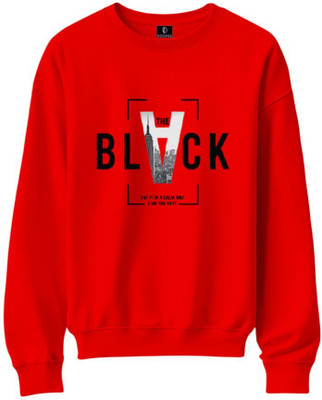 Doomee Printed Men Round Neck Red T-Shirt