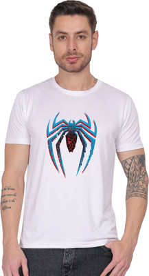 LIFE STYLE COMMERCE Graphic Print Men Round Neck White T-Shirt