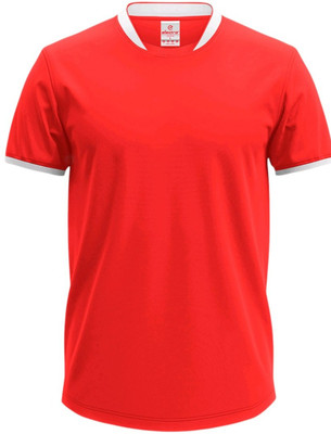click n buy Solid Men Round Neck Multicolor T-Shirt