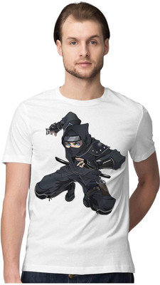 TheFreedomStore Printed Men Round Neck White T-Shirt