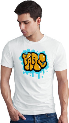 Seek Buy Love Printed Men Round Neck White T-Shirt
