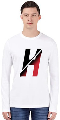 BigArk Printed Men Round Neck White T-Shirt
