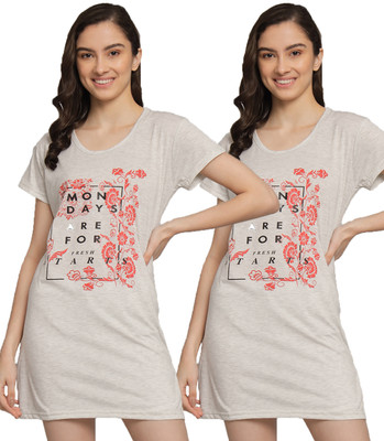 ANIXA Graphic Print Women Round Neck Multicolor T-Shirt