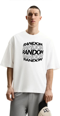 fashnobic Printed Men Round Neck White T-Shirt