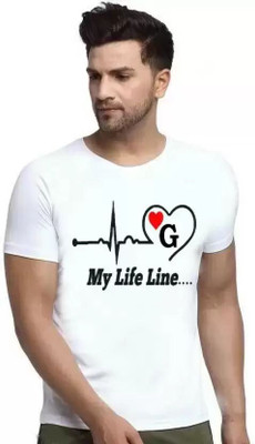 CHITRA STYLE Typography Men Round Neck White T-Shirt