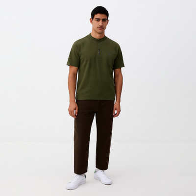 ArtfulPrint Solid Men Round Neck Green T-Shirt