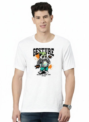 sigmanerds Printed Men Round Neck White T-Shirt