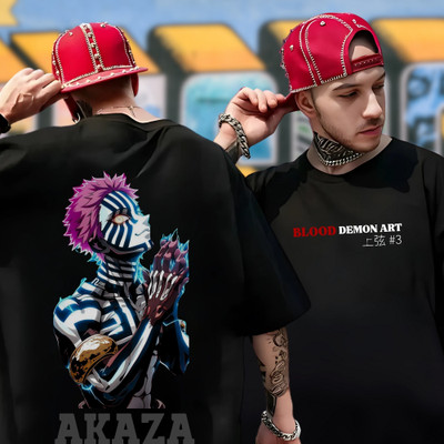THE BROKEN STREET Graphic Print, Solid Men Round Neck Black T-Shirt