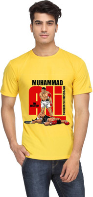 Tee Gallery Printed Men Round Neck White T-Shirt