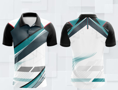 EpicSports Printed Men Polo Neck Multicolor T-Shirt