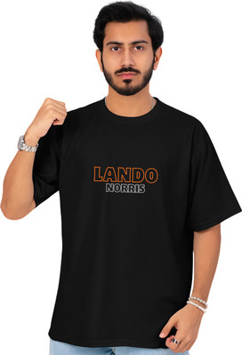 TEESVA Graphic Print Men Round Neck Black T-Shirt