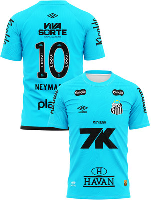 IZON Printed Men Round Neck Blue T-Shirt