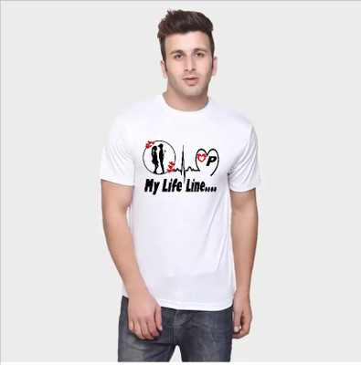 GNAP Printed, Typography Men Round Neck Pink T-Shirt